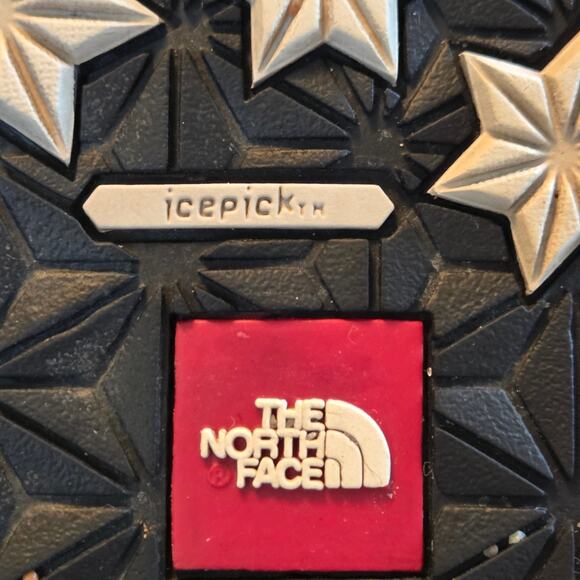 The North Face Icepick Nuptse Snow Boots Goose Down Filled Women's size 9 Black - Picture 4 of 12